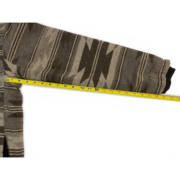 NWT Jachs New York Mens Aztec Sherpa-Lined Snap Button Jacket L - Picture 9 of 16